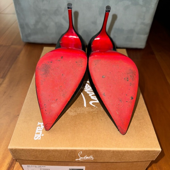 So Kate Christian Louboutin 120 KID 35.5 Black - Picture 6 of 8